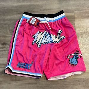 Miami heat just Don shorts. Size M